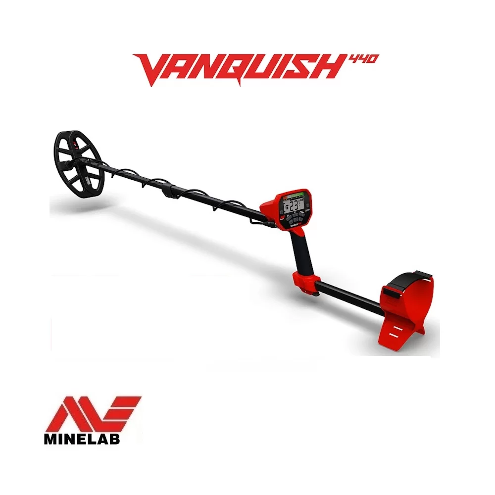 Minelab Vanquish 440 Metal Detector Bundle - 10x7 Coil + Pro-Find 20 Pinpointer, New